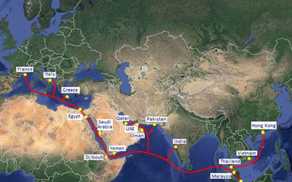 Cáp quang biển hướng thường xuyên bị đứt, nhà mạng tìm hướng kết nối châu Âu