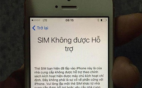 SIM ghép 4G V2 bị Apple vô hiệu hóa, giới buôn iPhone khóa mạng lo sốt vó