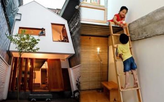 Vợ chồng trẻ Hà Nội xây nhà 2 tầng chỉ với 15.000 USD khiến ai nấy đều mê tít