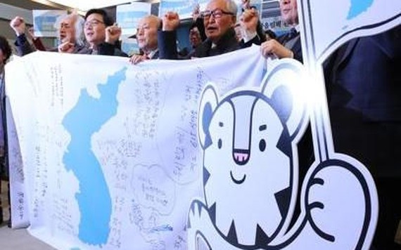 Hội đàm Triều Tiên-Hàn Quốc: Triều Tiên đồng ý cử 23 VĐV tham gia Thế vận hội mùa Đông Pyeongchang 2018.