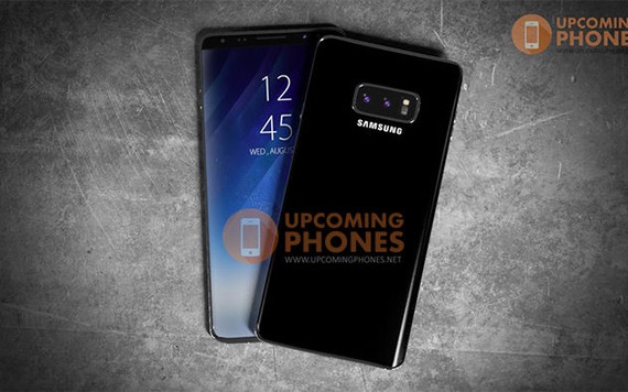 Ngắm concept đường nét hoa mỹ của Samsung Galaxy Note 9