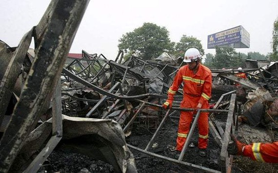 Cháy nhà máy rác ở Trung Quốc làm it nhất 9 người thiệt mạng
