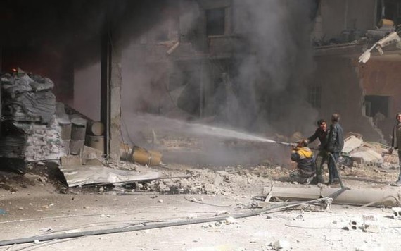 Quân chính phủ Syria tấn công Đông Ghouta làm ít nhất 77 người thiệt mạng