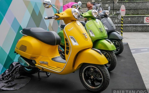 Vespa GTS 300 ra mắt ở Malaysia với giá bán cao hơn Việt Nam