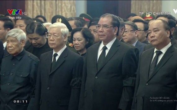 Nhiều đoàn lãnh đạo cao cấp đến viếng nguyên Thủ tướng Phan Văn Khải