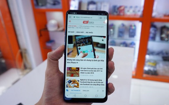 Trên tay LG G7+ “Thin Q” hàng xách tay về Việt Nam giá 18,9 triệu