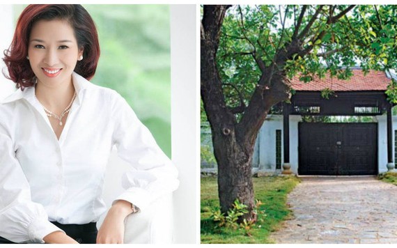Ngây ngất với biệt thự toàn gỗ quý của Hoa khôi Thu Hương