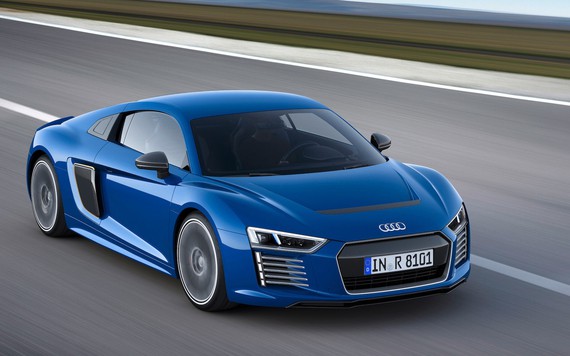 Audi R8 sẽ dùng động cơ điện công suất 1.000 mã lực, sạc đầy trong 15 phút