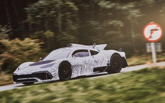 Mercedes-AMG Project One lộ thêm ảnh thử nghiệm