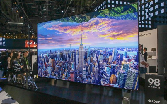 Samsung chuẩn bị ra mắt dòng tivi QLED 8K, giá gần 7.500 USD