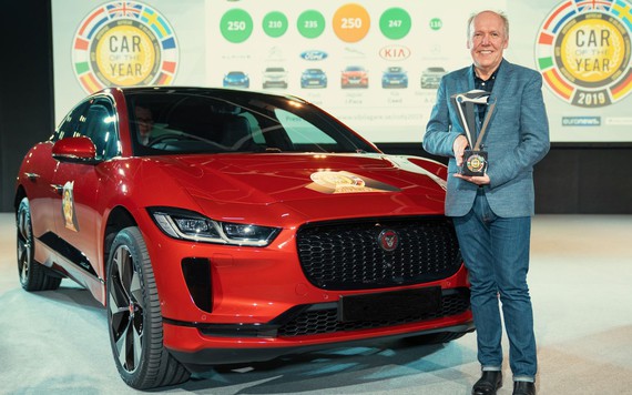 Jaguar I-PACE vượt mặt hàng loạt đối thủ để giành giải “Xe của năm”