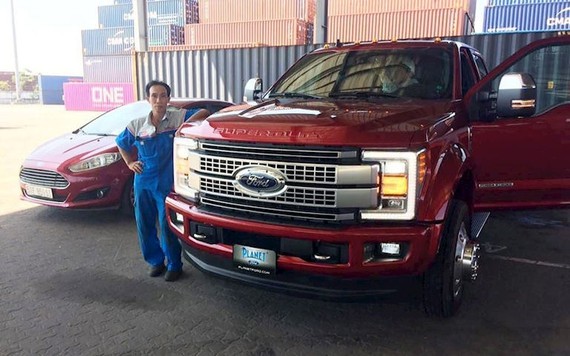 Siêu bán tải Ford F-450 2019 về Việt Nam, giá lăn bánh hơn 6 tỷ đồng