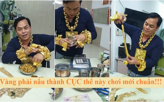 Choáng với “lò luyện vàng“ trong nhà Phúc XO