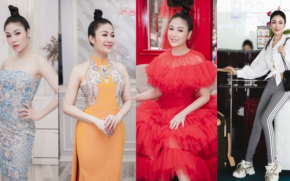 Hoa hậu Tuyết Nga mang 50kg trang phục tham dự LHP Cannes 2019