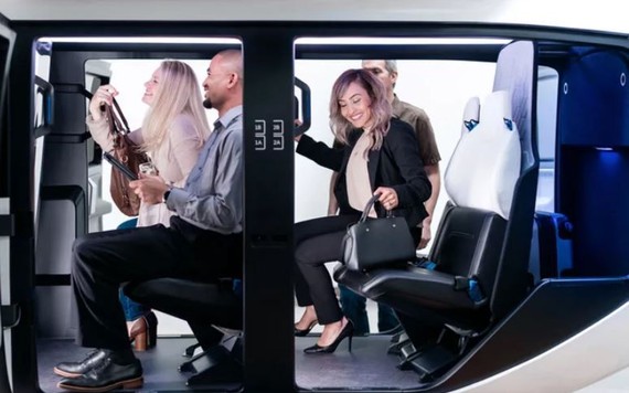 Uber tiết lộ thiết kế bên trong chiếc taxi bay ‘Uber Air’