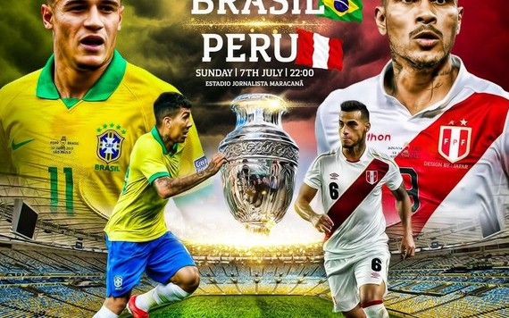 Lịch thi đấu bóng đá 7/7: Chung kết Copa America Brazil vs Peru