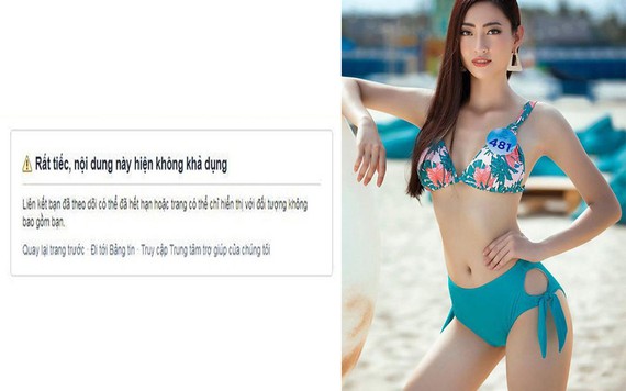 Không chỉ Tân Hoa hậu Lương Thùy Linh, các thí sinh Miss World Việt Nam 2019 bất ngờ khóa facebook cá nhân trong đêm chung kết