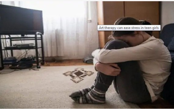 Trị liệu nghệ thuật giúp các bạn thanh thiếu niên giảm stress hiệu quả