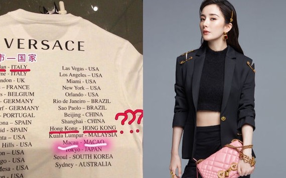 Họa từ chiếc áo phông, Dương Mịch chấm dứt hợp đồng, Versace dính "phốt" nặng tại Trung Quốc