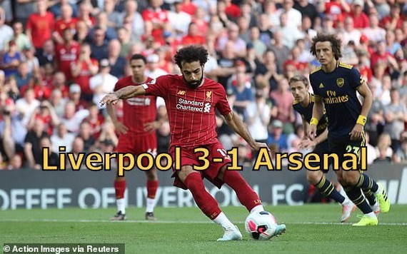 Liverpool 3 - 1 Arsenal: Mohamed Salah lập cú đúp