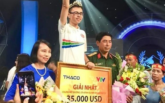 Trần Thế Trung và hành trình giành vòng nguyệt quế Đường lên đỉnh Olympia