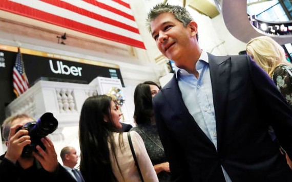 Đồng sáng lập Uber Travis Kalanick bán cổ phiếu lấy nửa tỷ USD