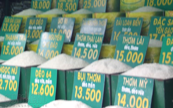 Gạo đặc sản giảm nhẹ đầu tuần từ 200-500 đồng/kg