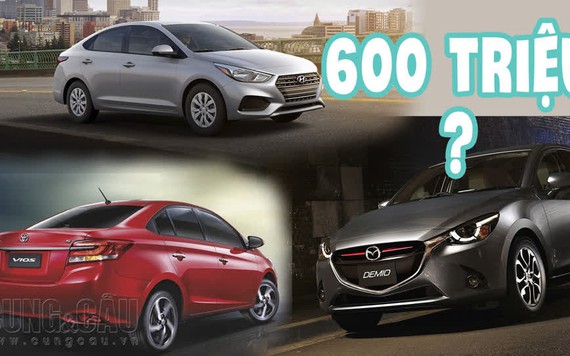 Có 600 triệu đồng, nên chọn xe nào?