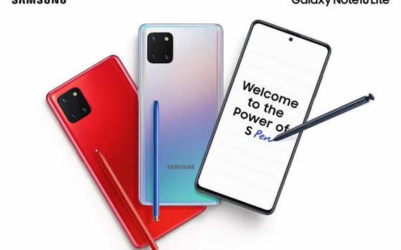 Samsung bất ngờ ra mắt Galaxy S10 Lite và Galaxy Note 10 Lite