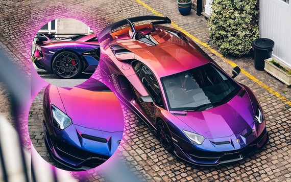 Ngắm Lamborghini Aventador SVJ với màu hơn trị giá lên đến 1,5 tỷ đồng