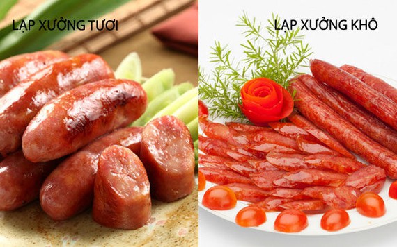 Lạp xưởng tươi khác lạp xưởng khô như thế nào?