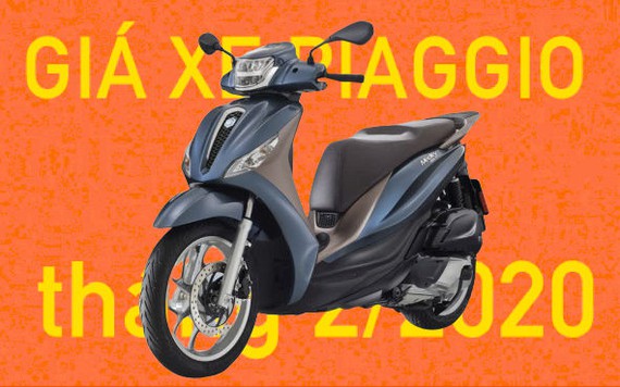 Giá xe máy Piaggio tháng 2/2020: Piaggio Medley quanh mức 80 triệu đồng