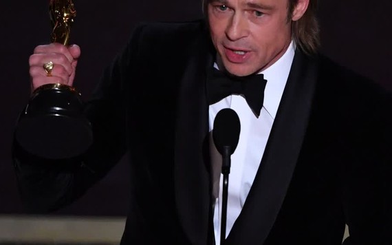 Brad Pitt có tượng vàng Oscar đầu tiên trong sự nghiệp