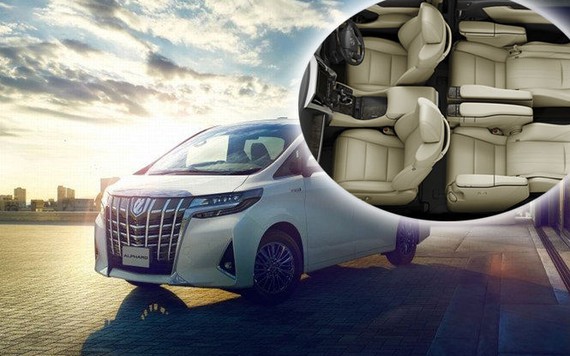 Chuyên cơ mặt đất Toyota Alphard bị triệu hồi do lỗi nội thất