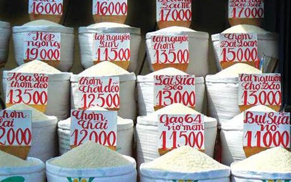 Giá gạo xuất khẩu hôm nay có xu hướng giảm