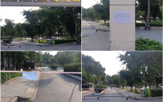 Công viên ở Sài Gòn không còn cảnh nhộn nhịp, đông vui trong đại dịch COVID-19