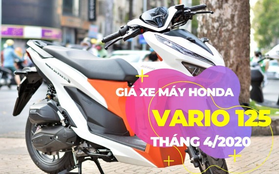 Giá xe máy Honda Vario 125 tháng 4/2020: Từ 46 triệu đồng