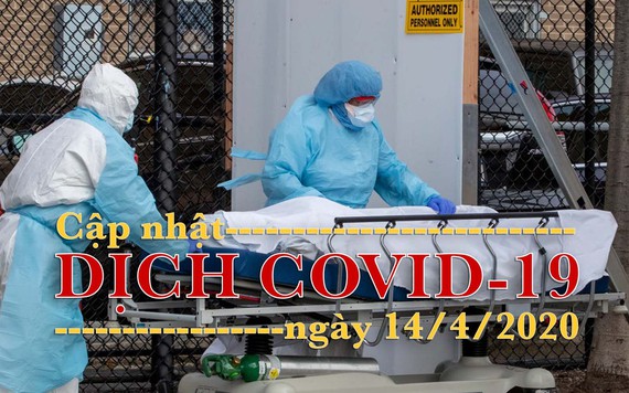 Cập nhật COVID 19 ngày 14/4: Gần 2 triệu ca nhiễm, hơn 120.000 người tử vong