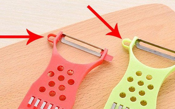 Bạn có chắc mình đã dùng hết chức năng của dao nạo rau củ?