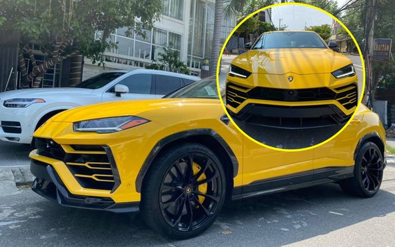 Ngắm siêu SUV Lamborghini Urus đầu tiên về Đà Nẵng với màu sơn vàng Giallo Auge sang trọng