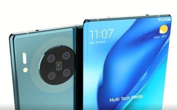 Huawei sắp trình làng smartphone có camera ẩn trong màn hình