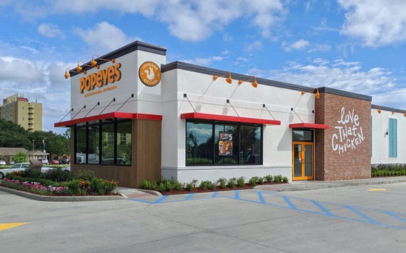 Popeyes thay đổi logo và thiết kế nhà hàng, đặt mục tiêu mở rộng toàn cầu