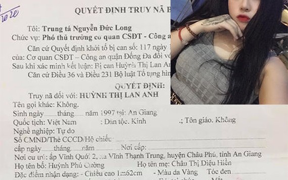 Truy nã "hot girl" 9X đâm bạn cùng phòng rồi bỏ trốn