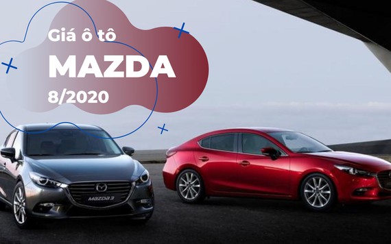 Giá ô tô Mazda tháng 8/2020: Giá giảm chi Mazda6 và CX-5