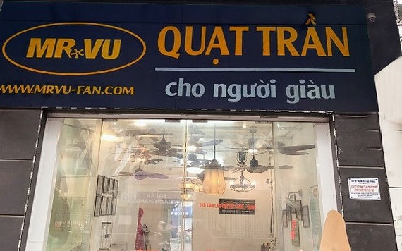 Thương hiệu quạt trần dành cho người giàu Mr.Vũ bị tố 'treo đầu dê bán thịt chó'