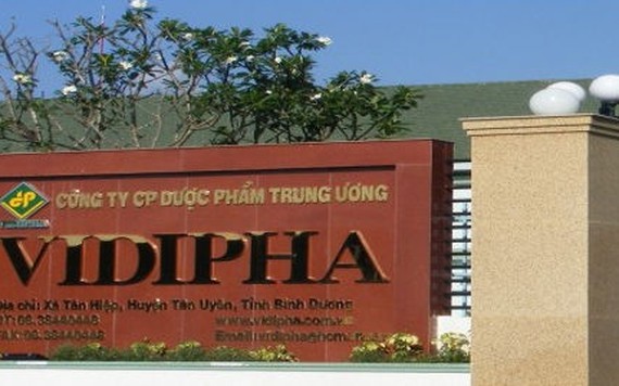 Dược phẩm Trung ương VIDIPHA (VDP) tạm ứng cổ tức năm 2020 tỷ lệ 10%