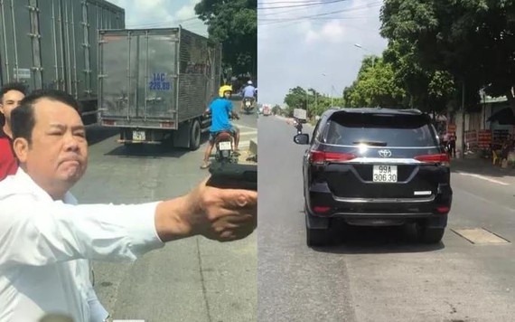 Bắt khẩn cấp giám đốc rút súng dọa 'bắn vỡ sọ' tài xế xe tải ở Bắc Ninh