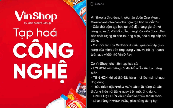 Nhiều bất ngờ với One Mount Group, công ty quản lý ‘Tạp hóa công nghệ’ VinShop của Vingroup