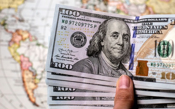 USD giảm nhẹ từ mức cao nhất trong hai tháng
