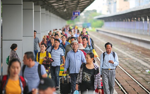 Mở bán vé tàu Tết Nguyên đán Tân Sửu 2021, hành khách được mua trả góp